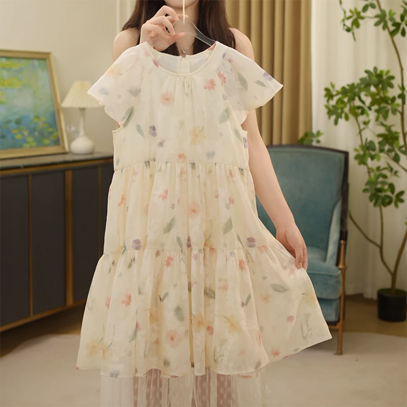 女童公主裙2025新款洋气吊带裙儿童夏季公主裙Q62445