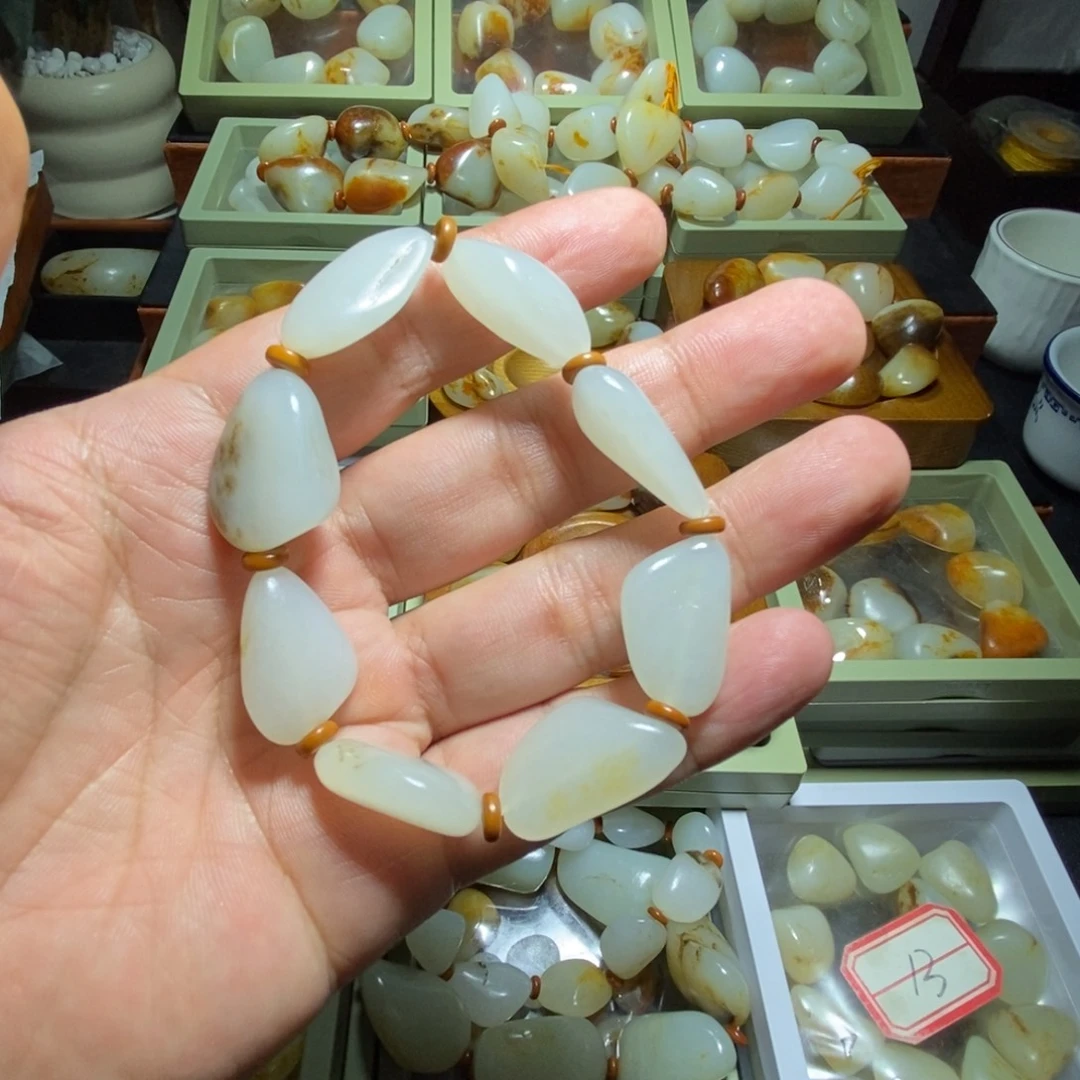 未镶嵌手串和田玉