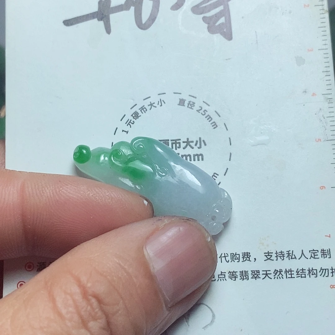 翡翠未镶嵌颈饰翡
