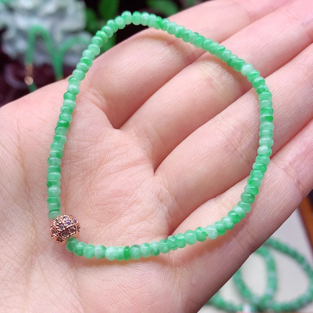 翡翠未镶嵌手链翡翠