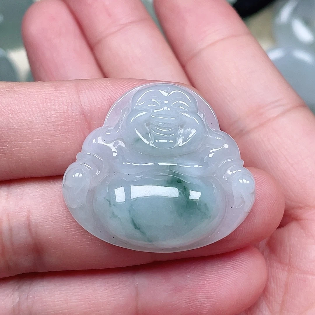 颈饰未镶嵌翡翠佛公