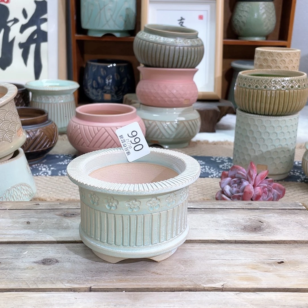 多肉陶瓷 066 内口7.5 cm