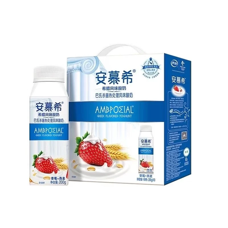 【25年1月】伊利安慕希草莓燕麦200g*10盒