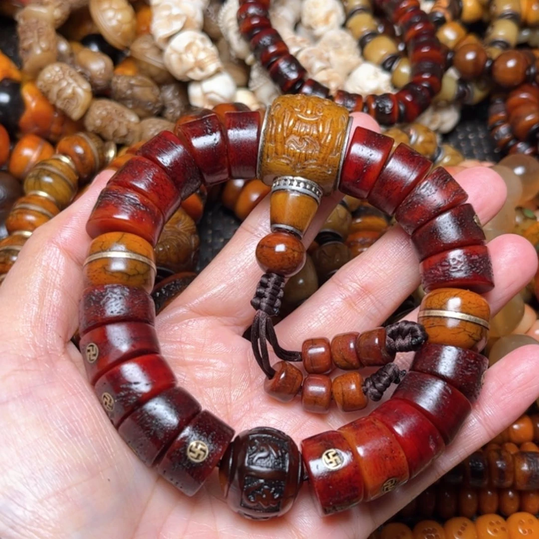 【闪购商品】牛骨手串/手链牛骨万字符16