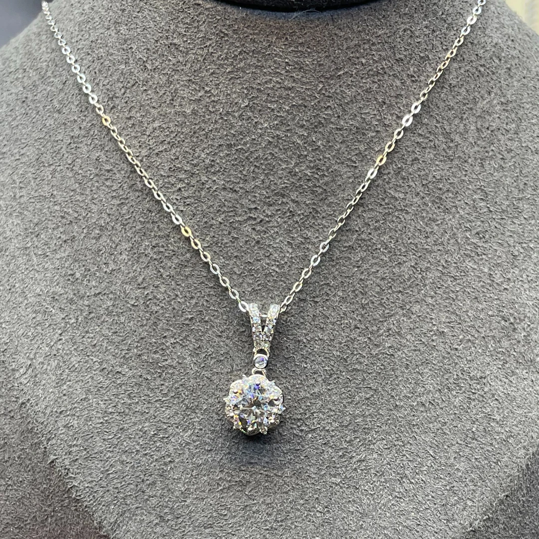 高奢钻饰  艾莎公主项链1.0CT