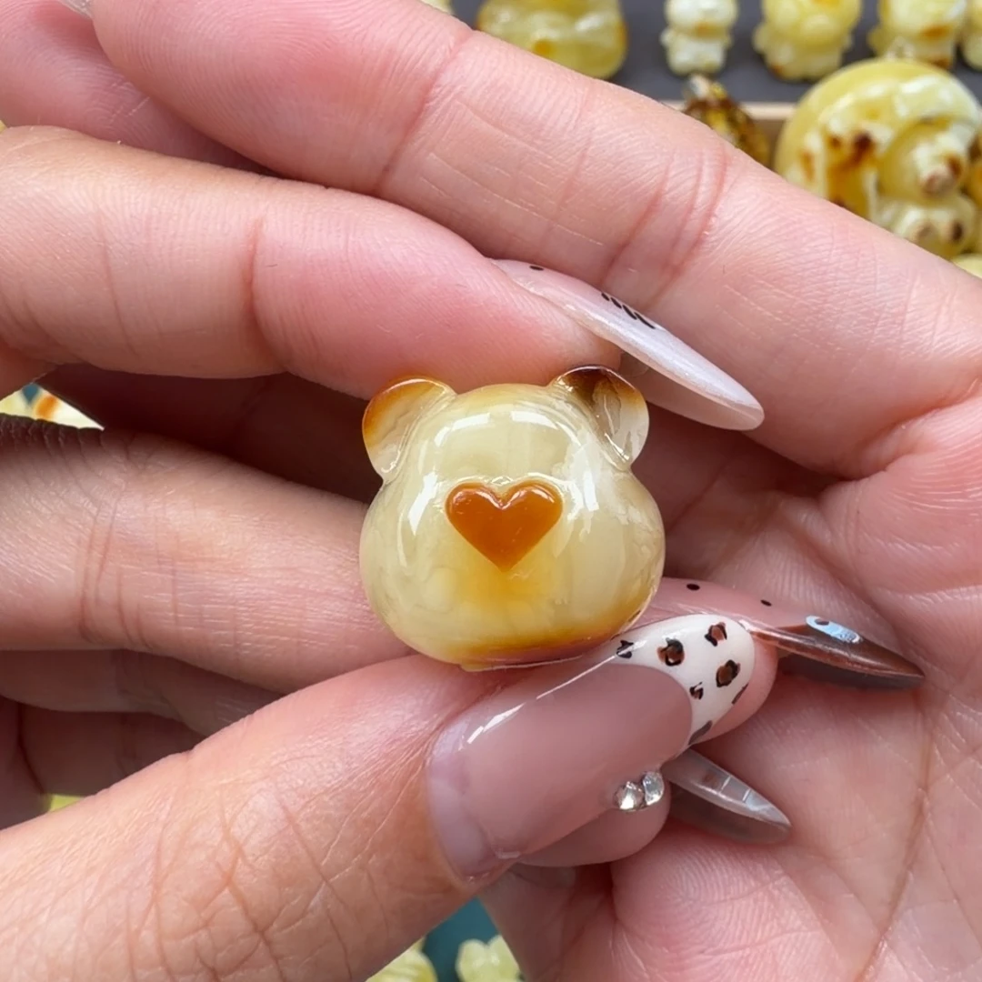 琥珀未镶嵌裸石蜜蜡