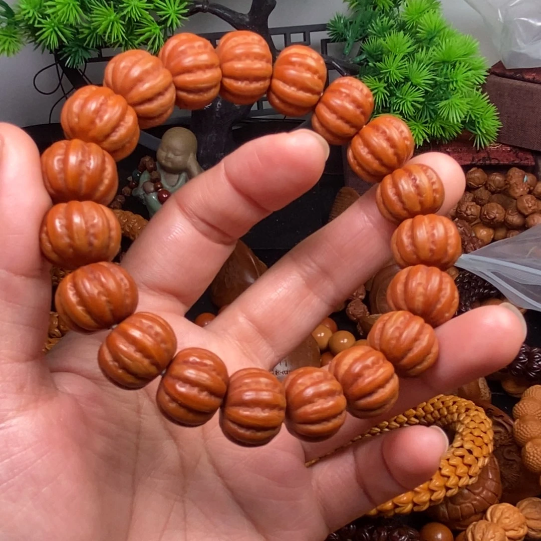 菩提籽类橄榄核雕刻手串手链项链吊坠