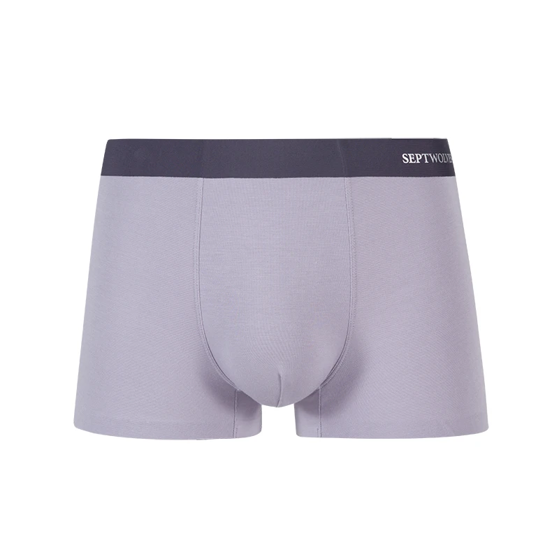 七匹狼莫代尔无痕男内裤23489 混色两条装 混色 XXL