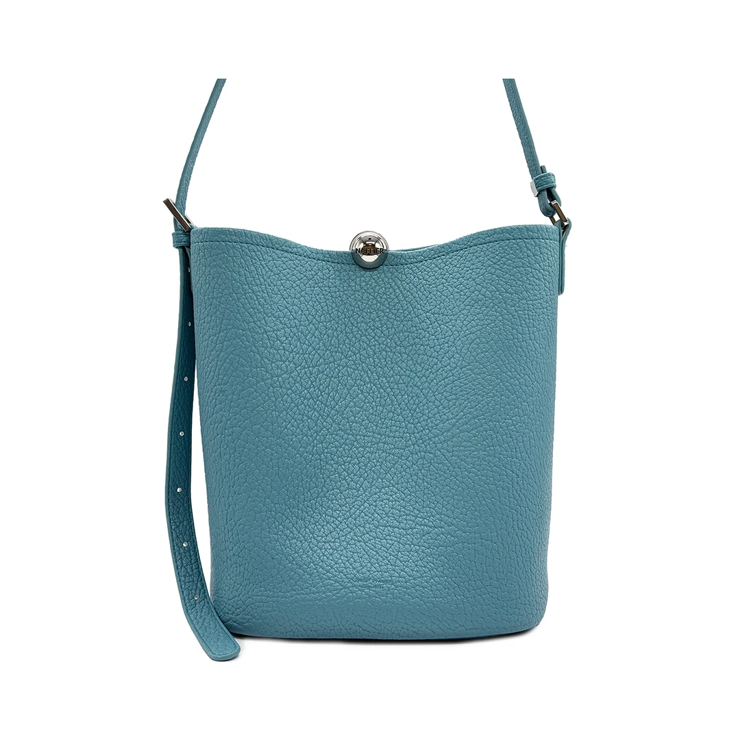 【水蓝色水桶】小众时尚女士气质单肩斜挎包百搭251928