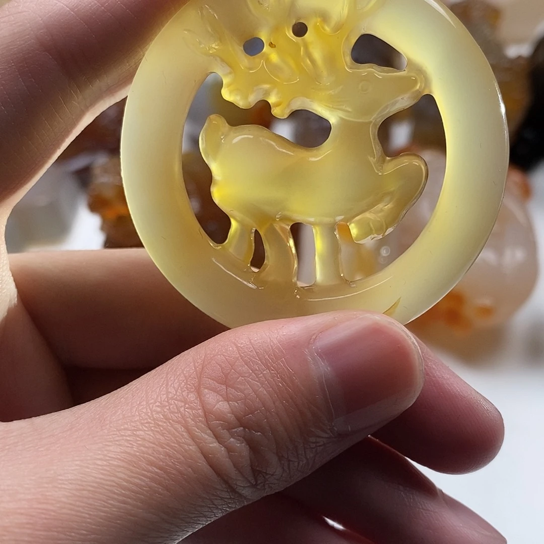 玛瑙/玉髓未镶嵌颈饰