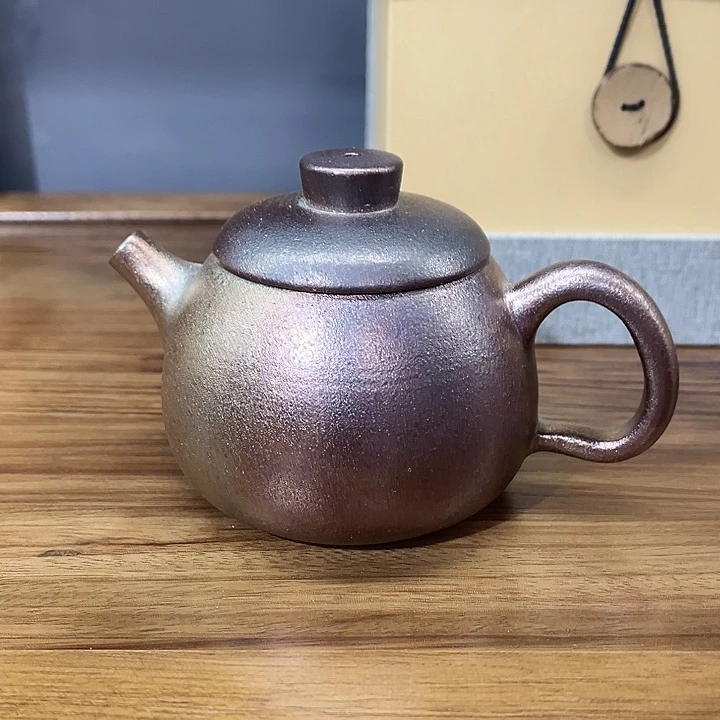 杯紫泥柴烧茶壶茶壶茶壶茶壶