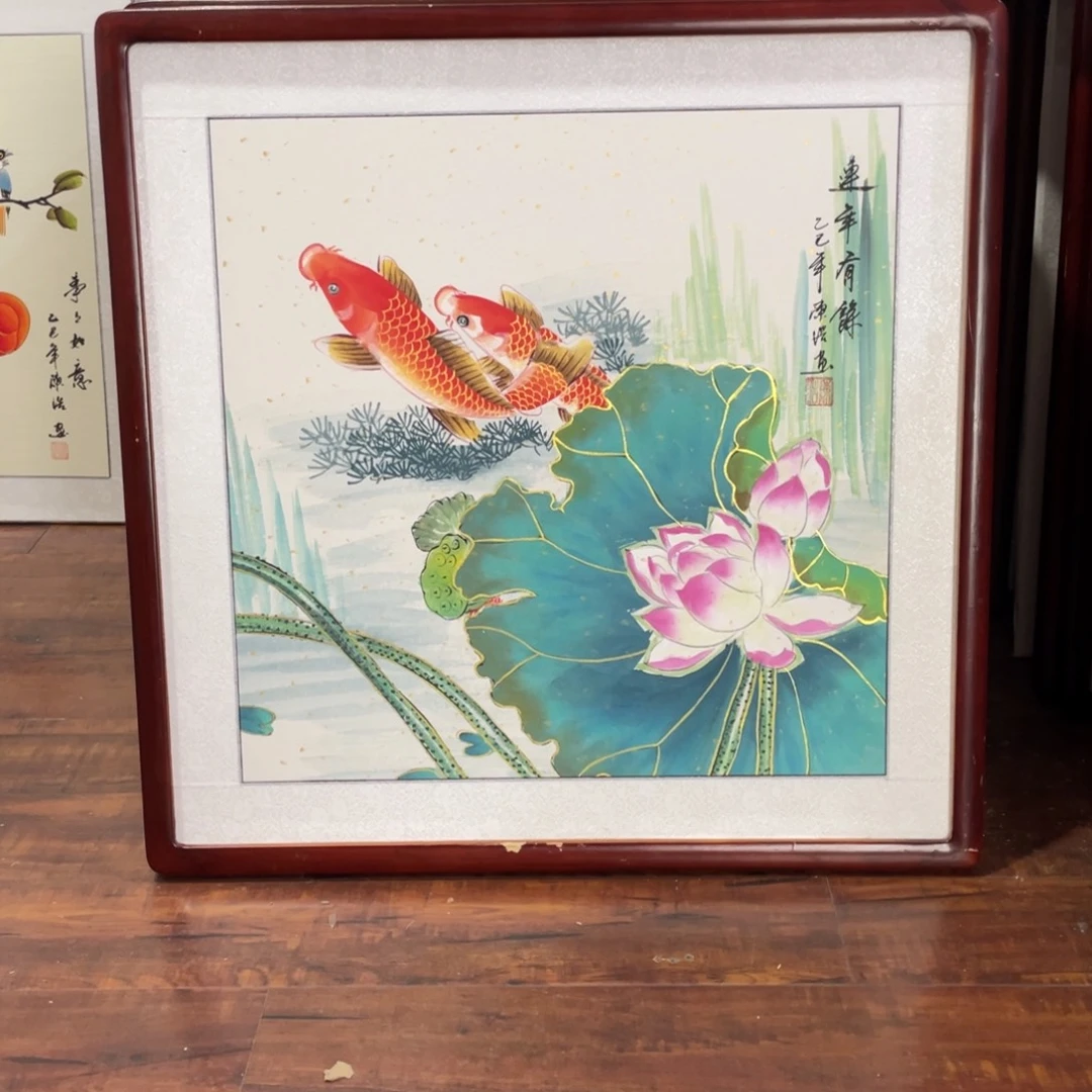 国画带框尺寸63*63厘米