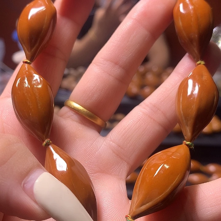 橄榄核手串/手链三花手串