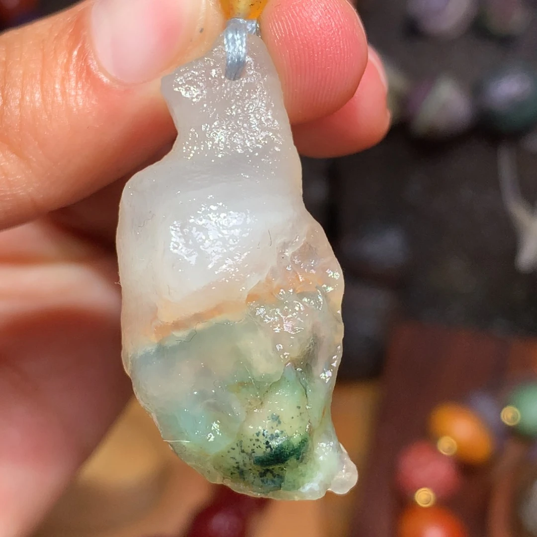 未镶嵌玛瑙/玉髓珠宝半成品