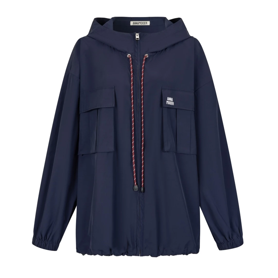 ANNAMOOER 时尚拉链外套
