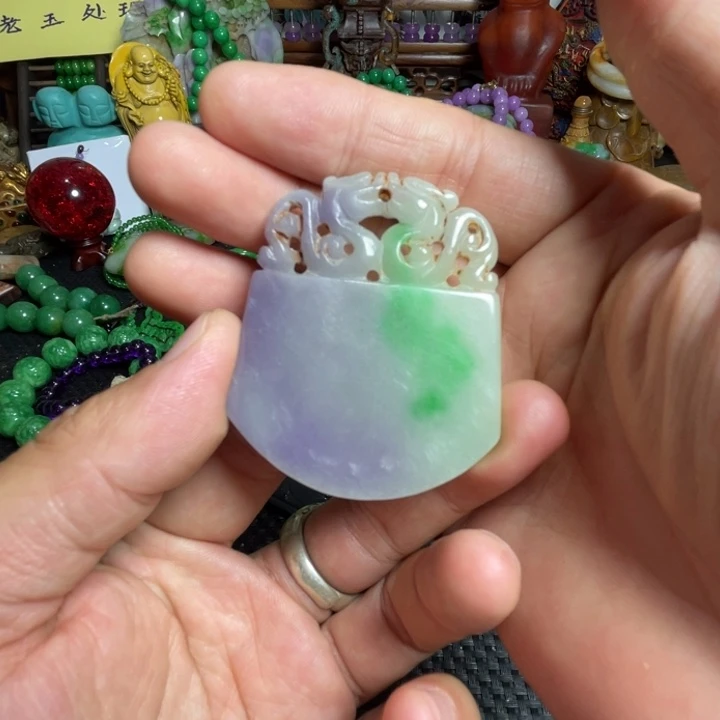 滴血莲花菩提吊坠
