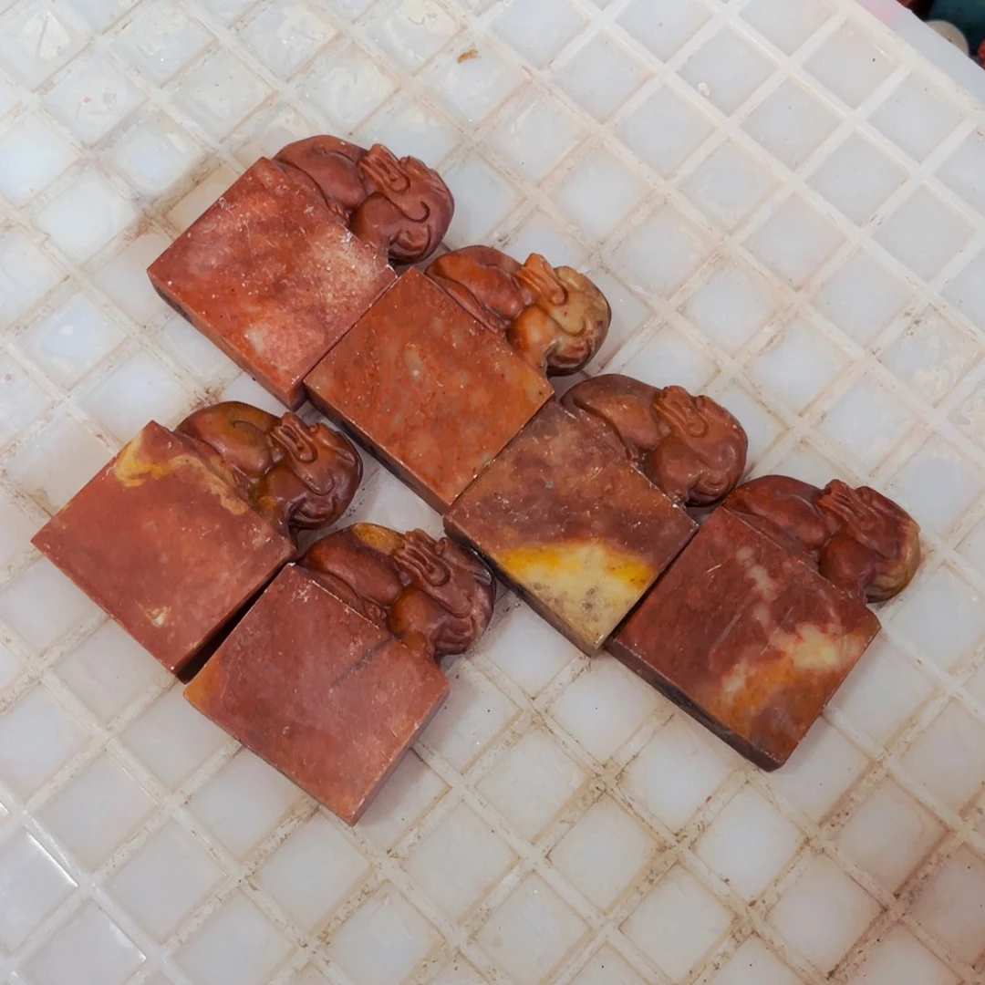 江***雨寿山石闪购商品瑕疵料6方