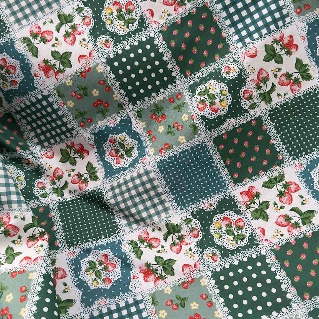 一米价纯棉平布1.1米宽果子布艺34