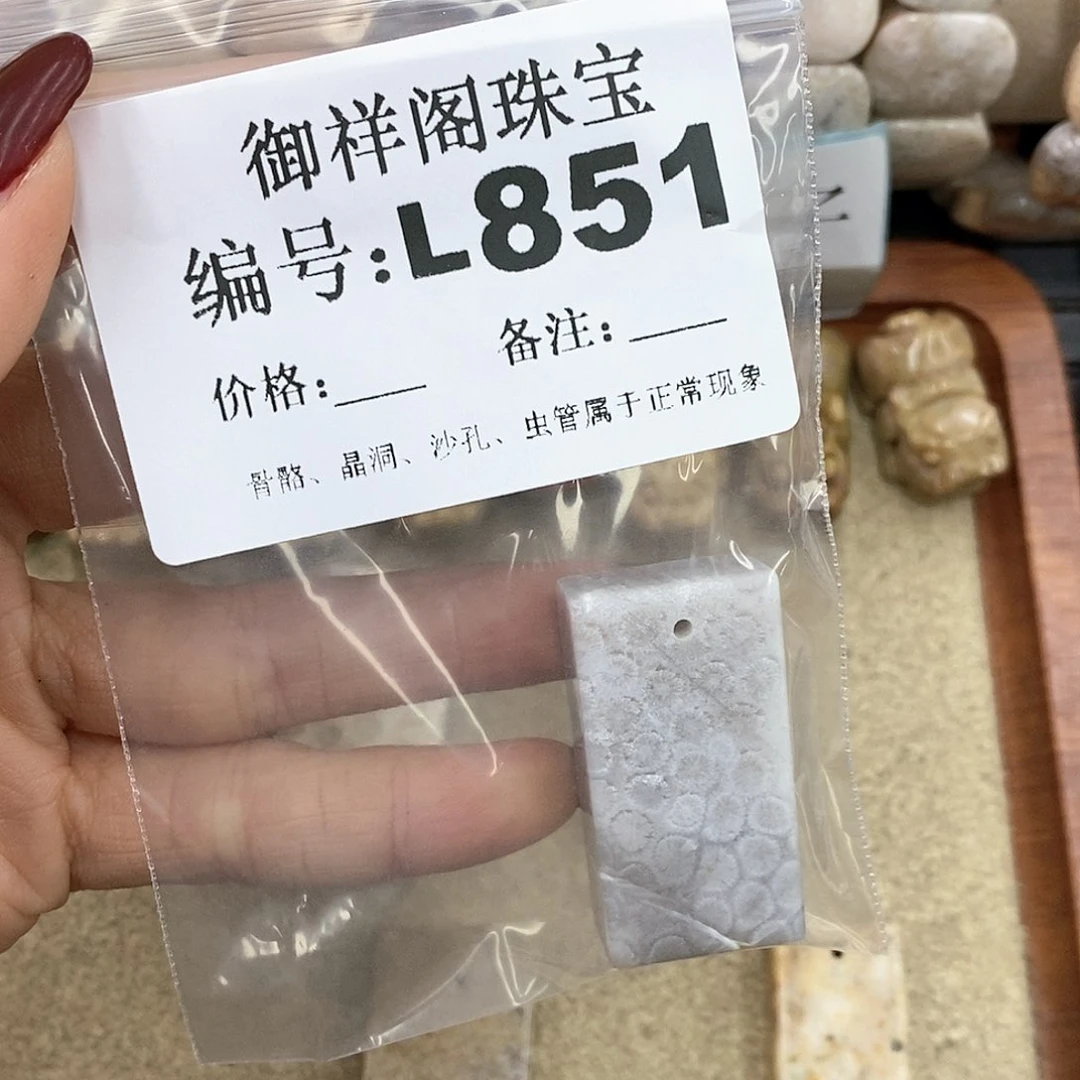 硅化珊瑚（珊瑚玉）L未镶嵌珍**康