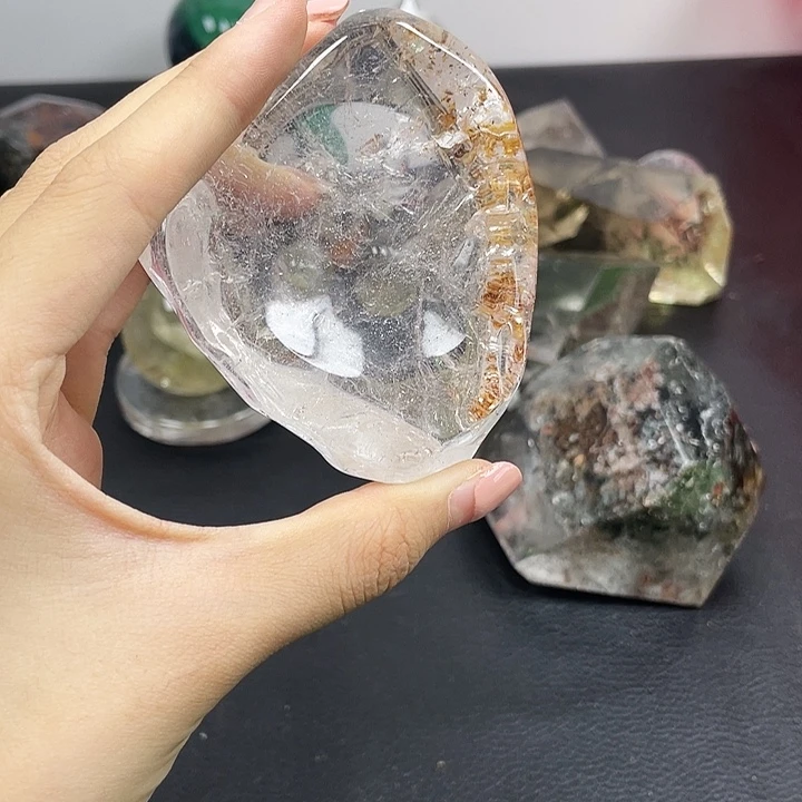 水晶钛钢珠宝半成品157水晶石