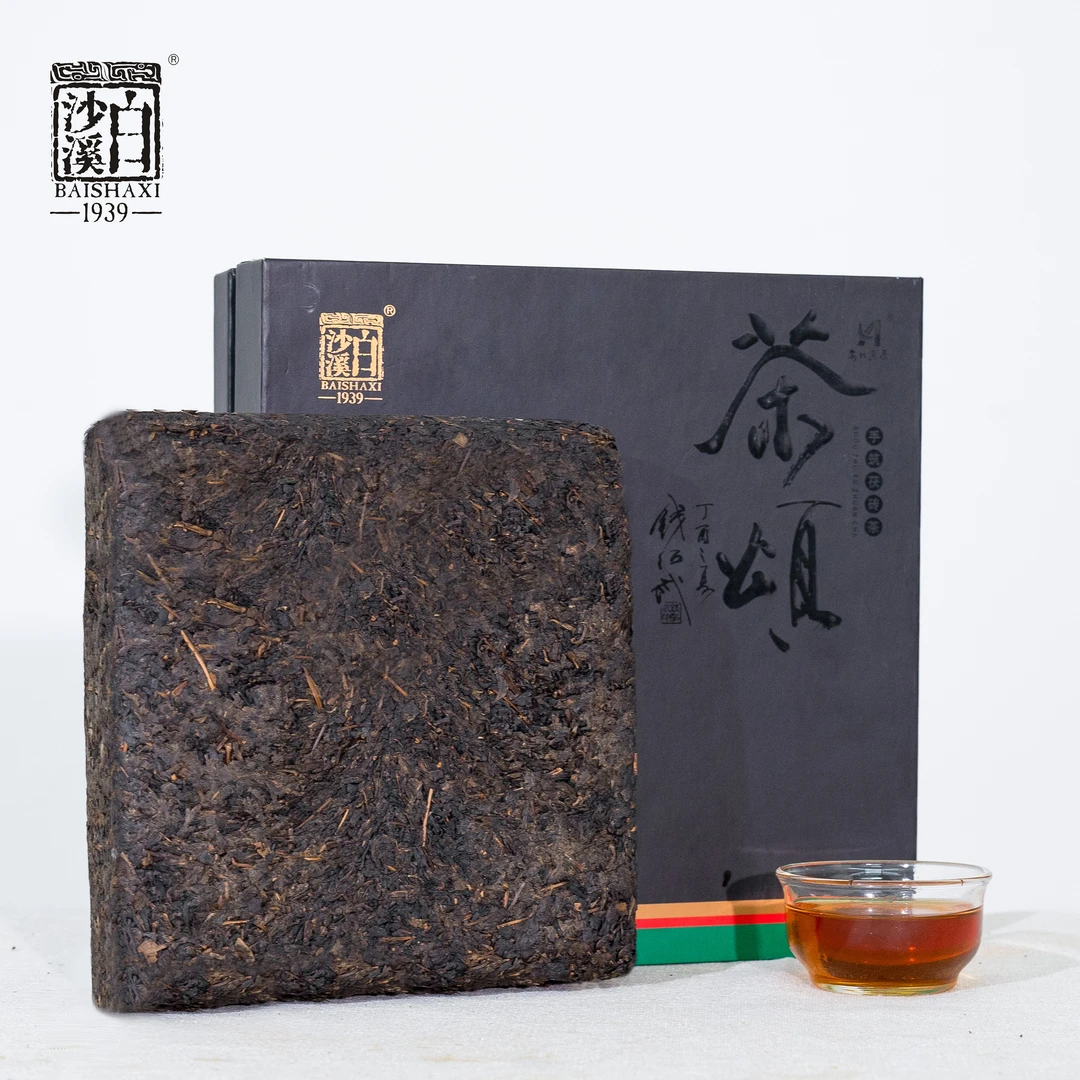 白沙溪-茶颂茯砖茶-800g