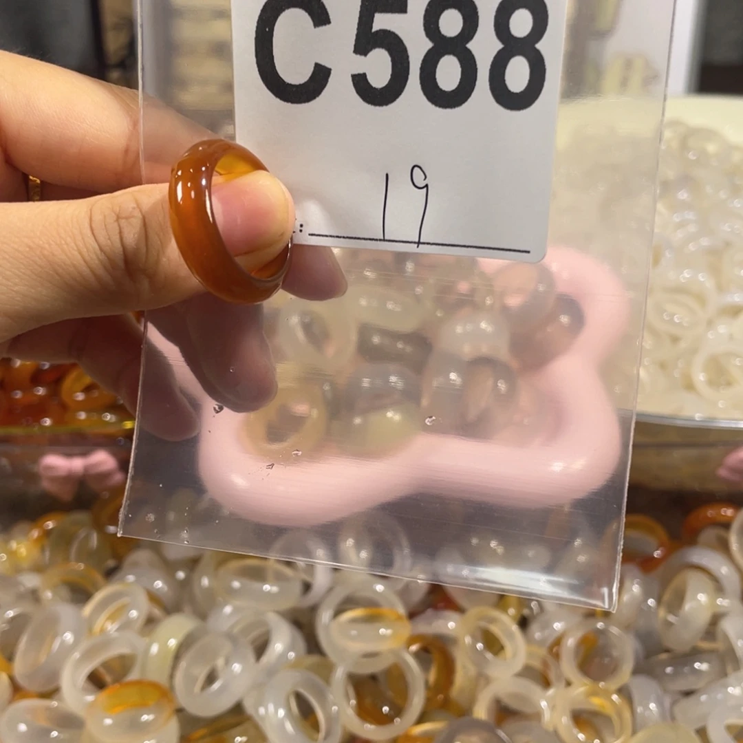 未镶嵌戒指玛瑙/玉髓588