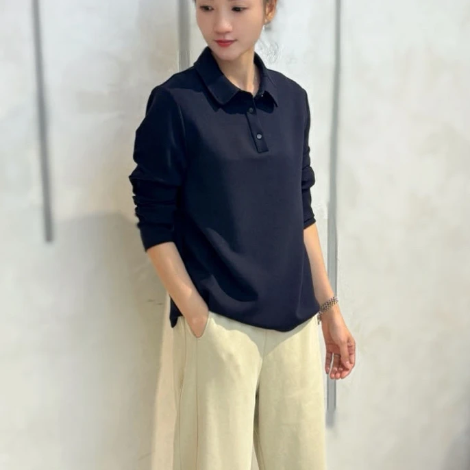 菲玛掂251263正品2025秋季新款时尚气质显瘦套头衫卫衣女上衣小衫