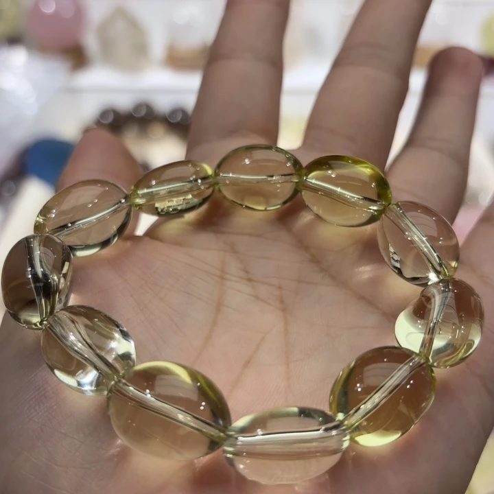 未镶嵌手链水晶黄水晶