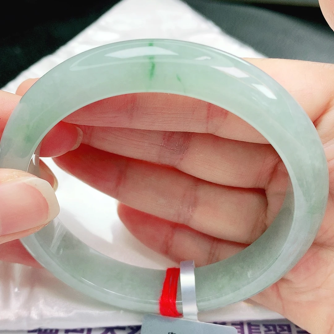 未镶嵌手镯翡翠缅甸天然A货翡翠手镯