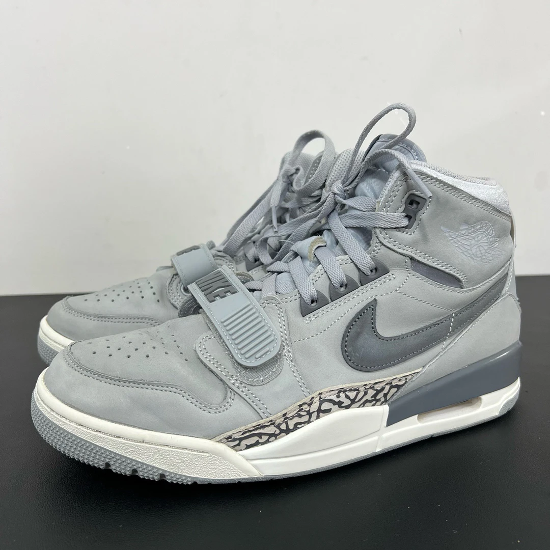 90新 AIR JORDAN 44码/AJ312 灰水泥潮鞋板鞋/9新/无原盒