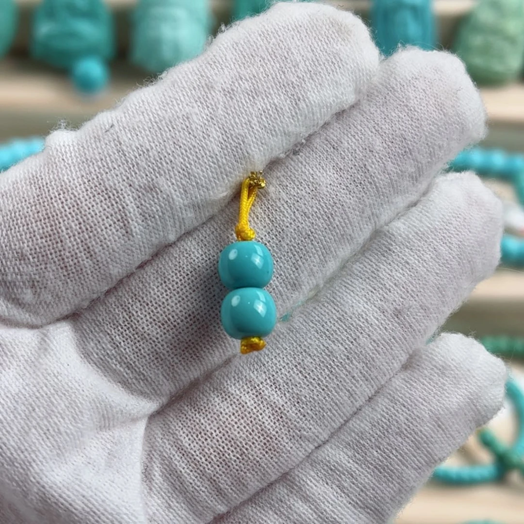 未镶嵌绿松石尺寸7.4mm