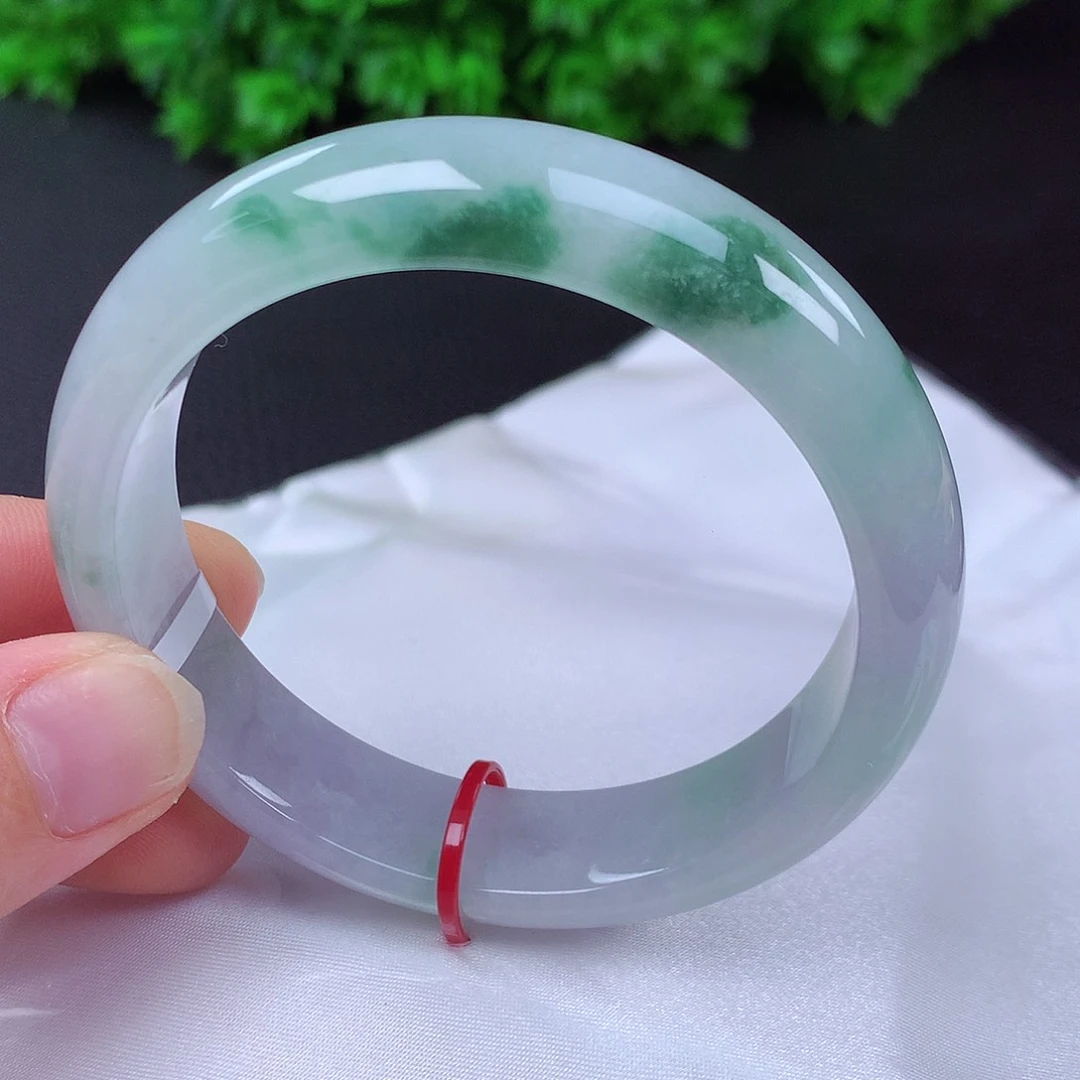 翡翠手镯未镶嵌56圈口431521