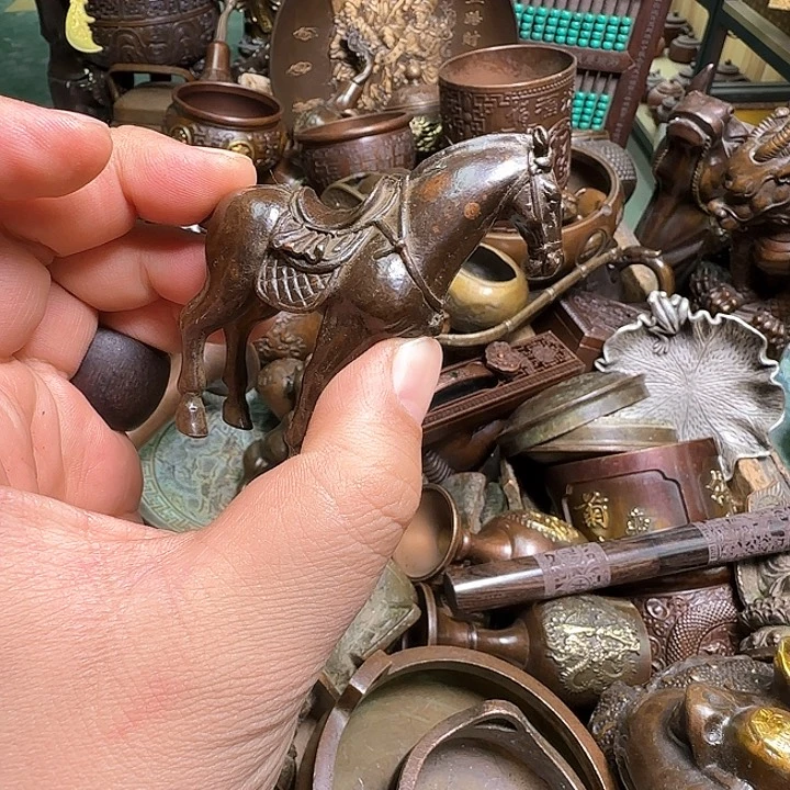 铜器办公室茶室摆件