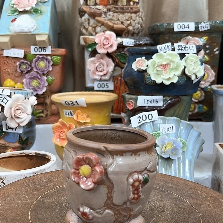 红陶粗陶花盆粗陶花盆