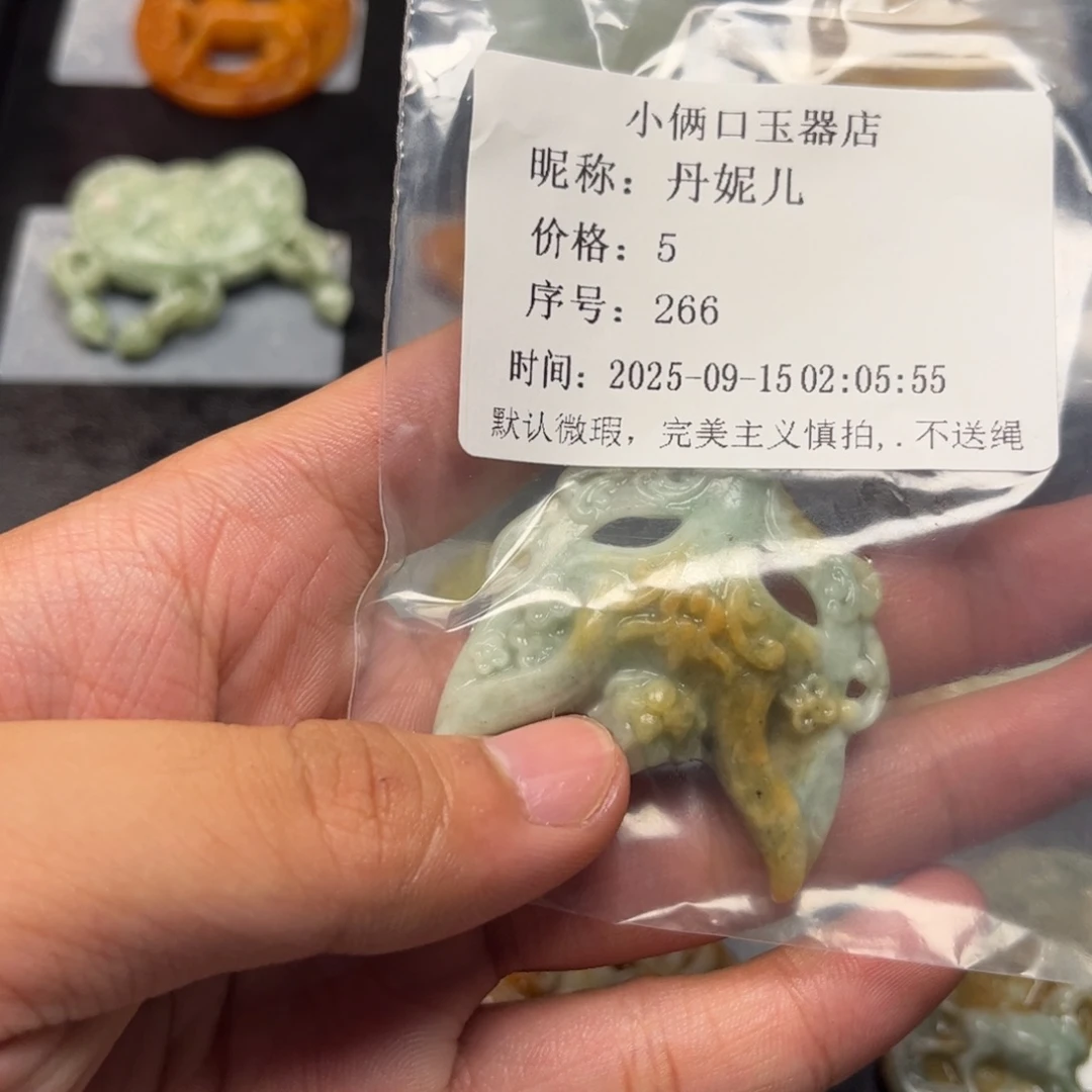 丹***儿未镶嵌蛇纹石玉颈饰