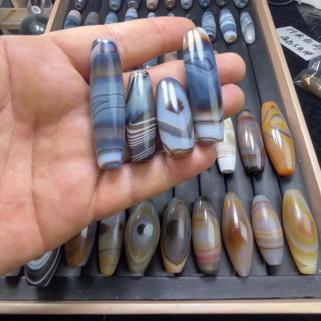 玛瑙/玉髓合金颈饰