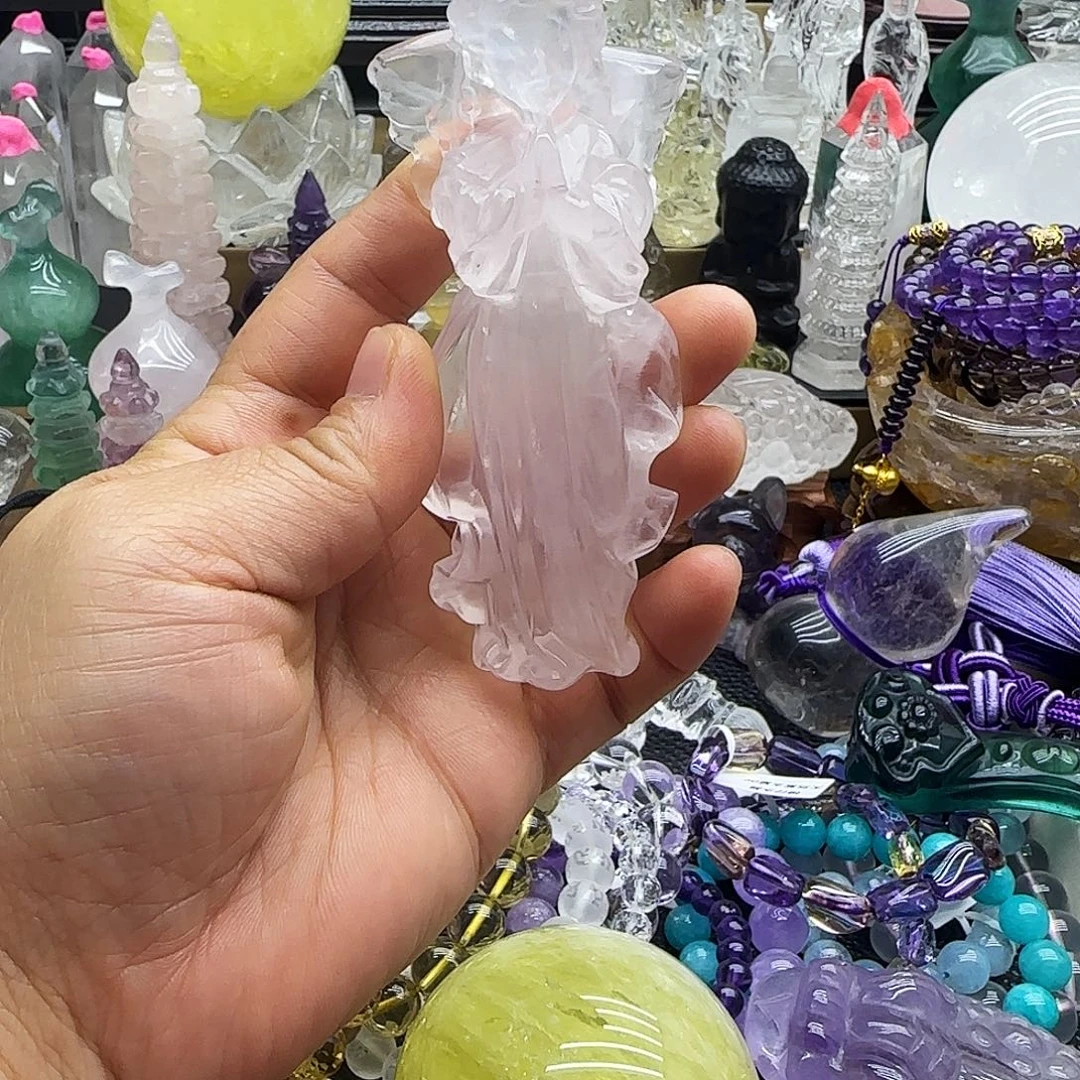 未镶嵌车挂水晶摆件