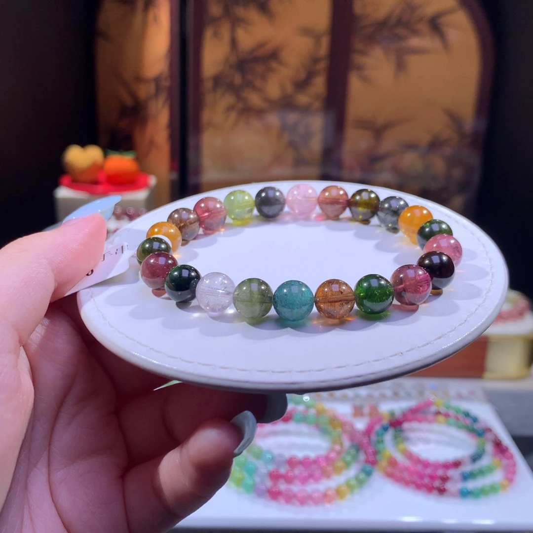 未镶嵌手链碧玺碧玺