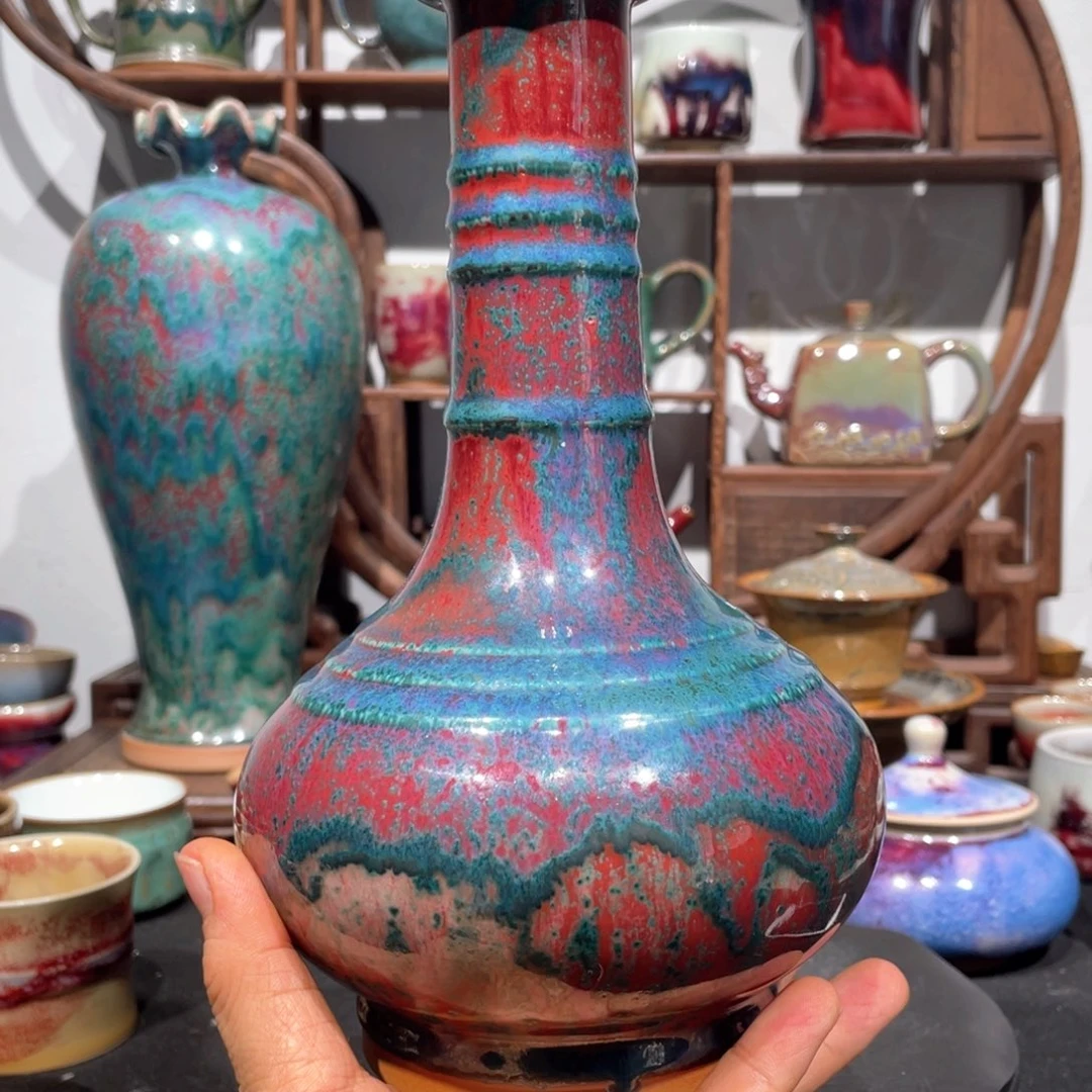 好***在中国神后钧瓷花器