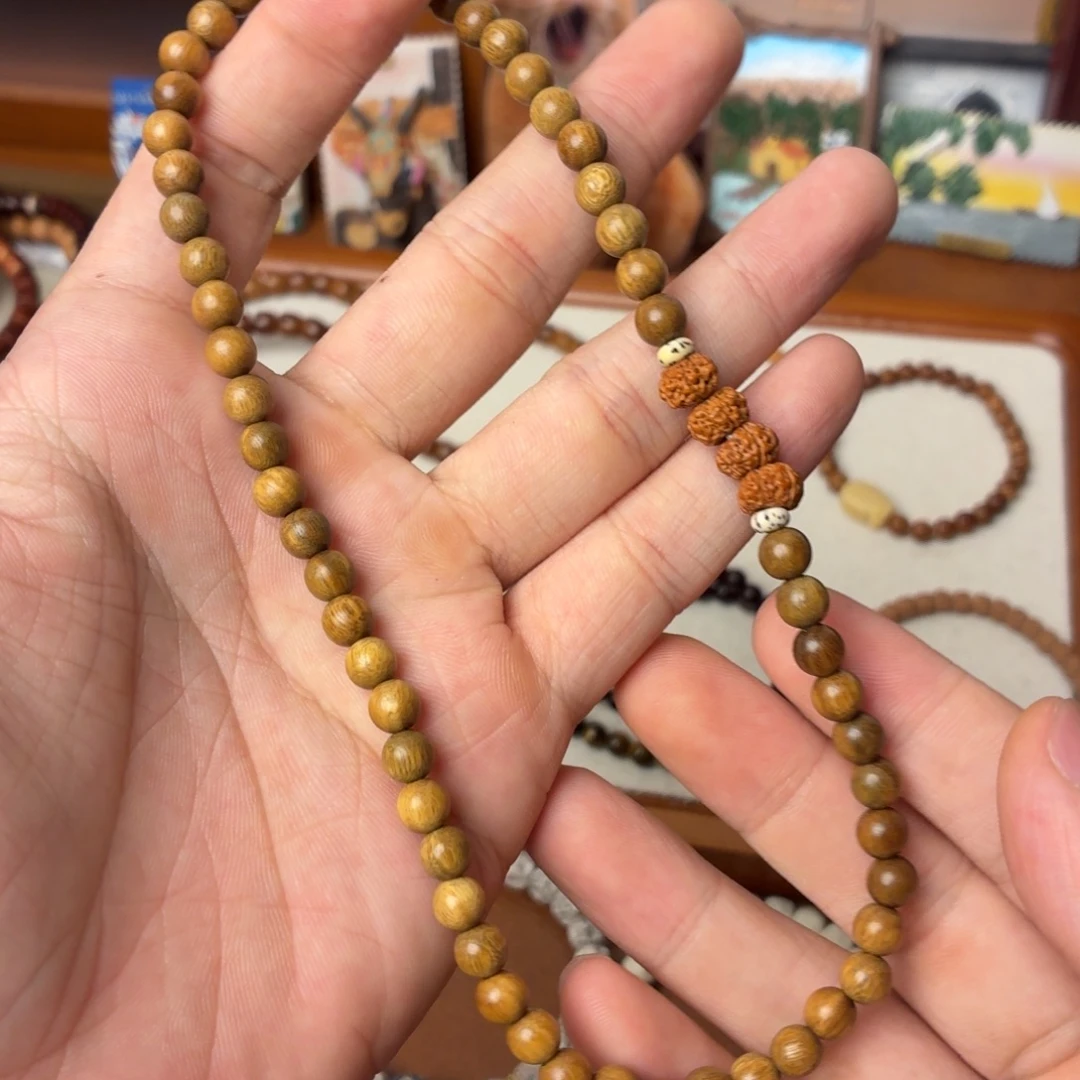 维腊木（绿檀）手串/手链