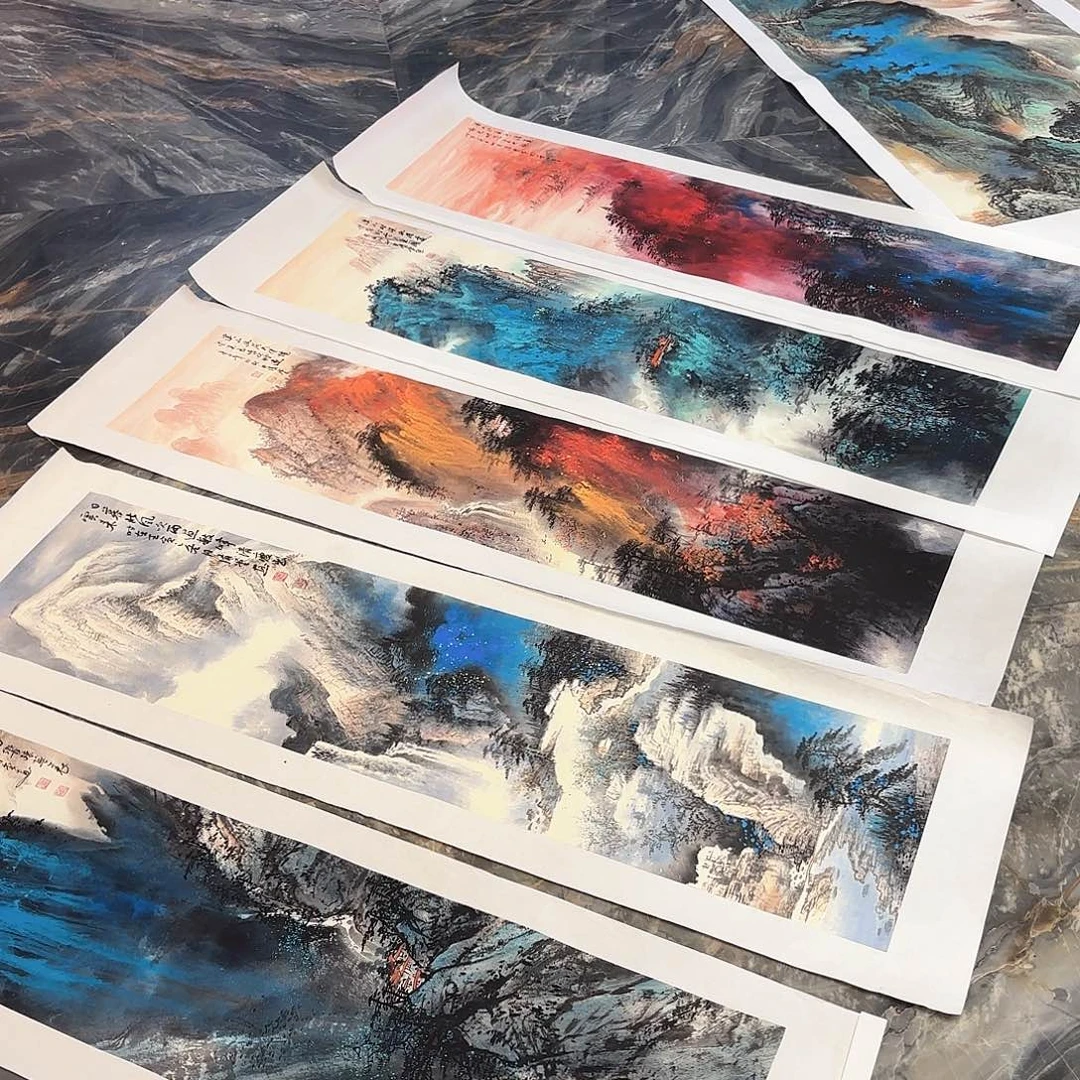 横款精品书画精品大展等荣誉