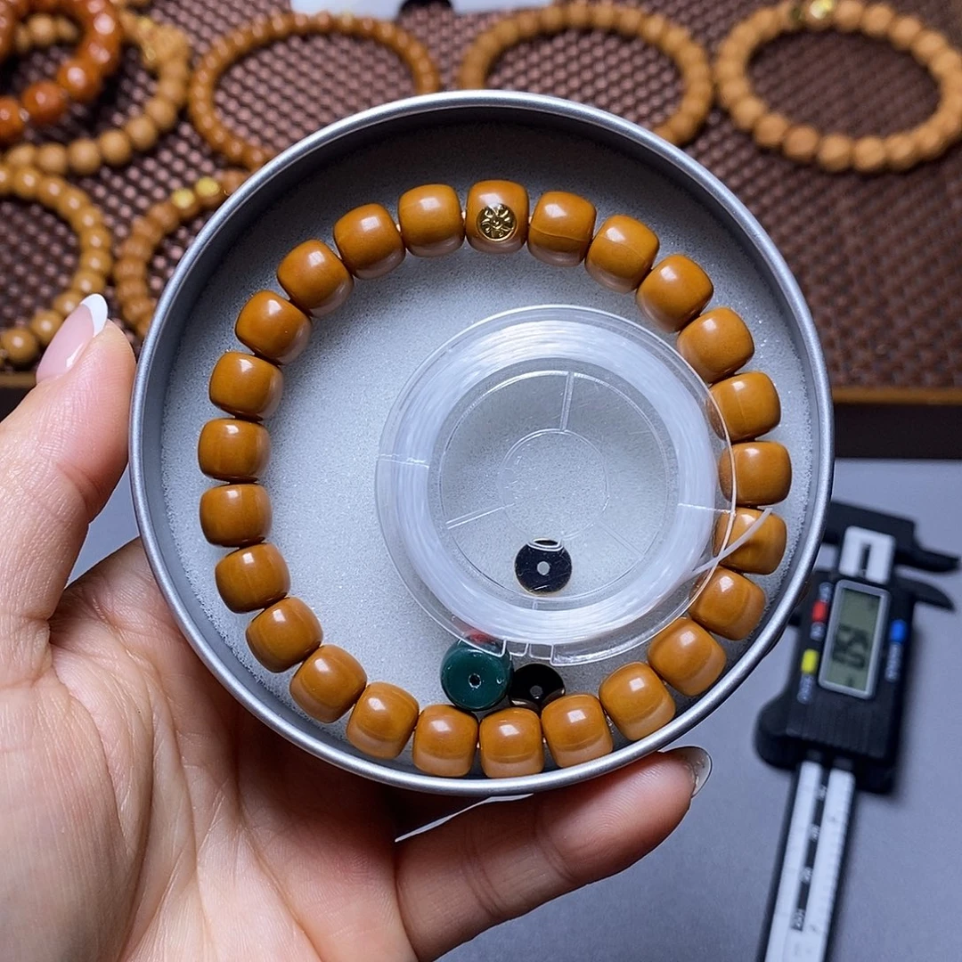 手串猴头核桃金标道珠老型全品