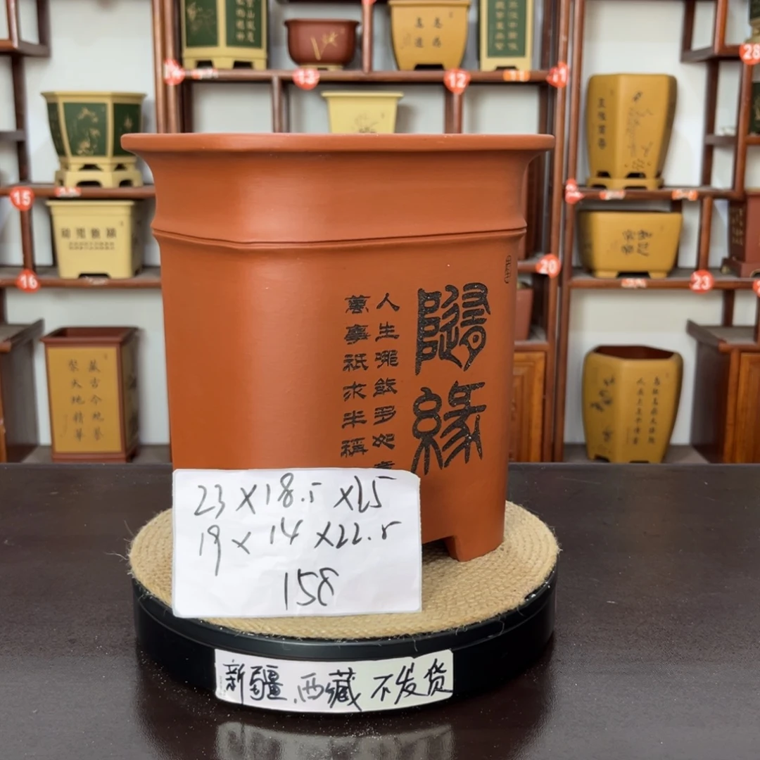 紫砂花盆紫砂花盆