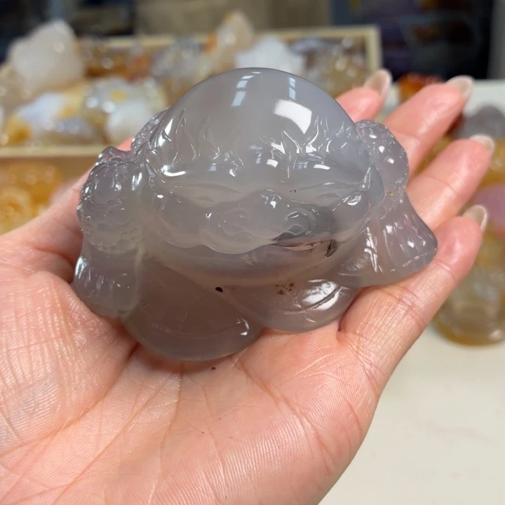 玛瑙/玉髓未镶嵌吊坠(不含链)