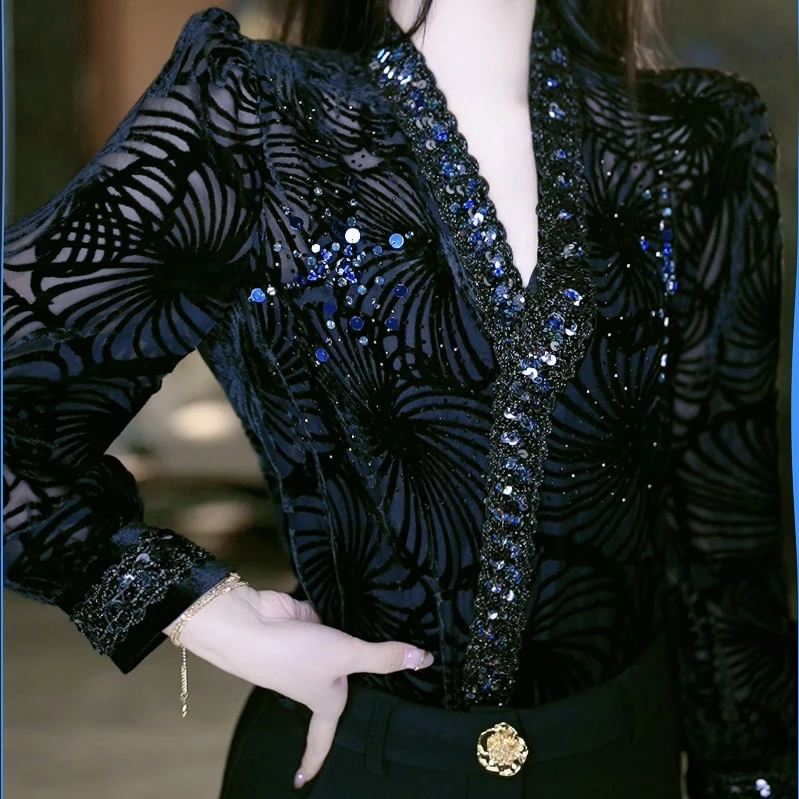 SEJI/瑟纪1.4【迪拜之语】重工气质上衣