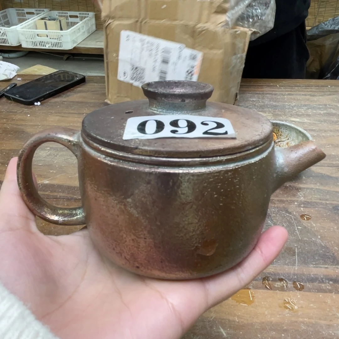 纯手工柴烧茶壶茶具