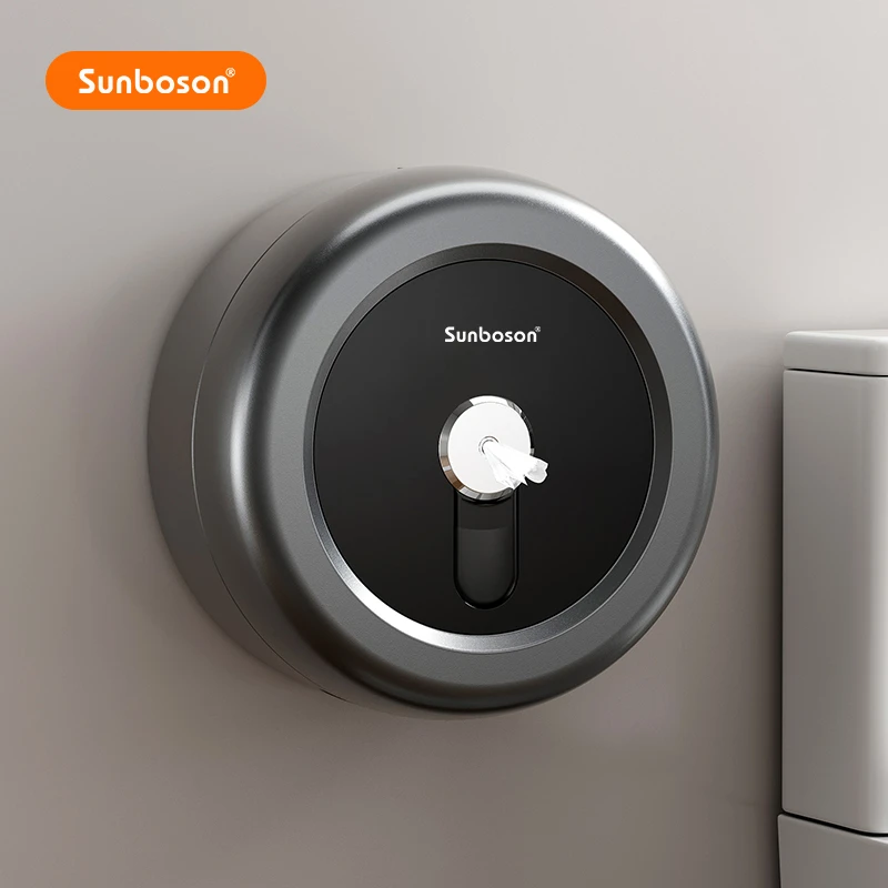 中心抽大盘专用纸盒洗手间中心抽取式面巾纸盒卫生间大卷纸分配器