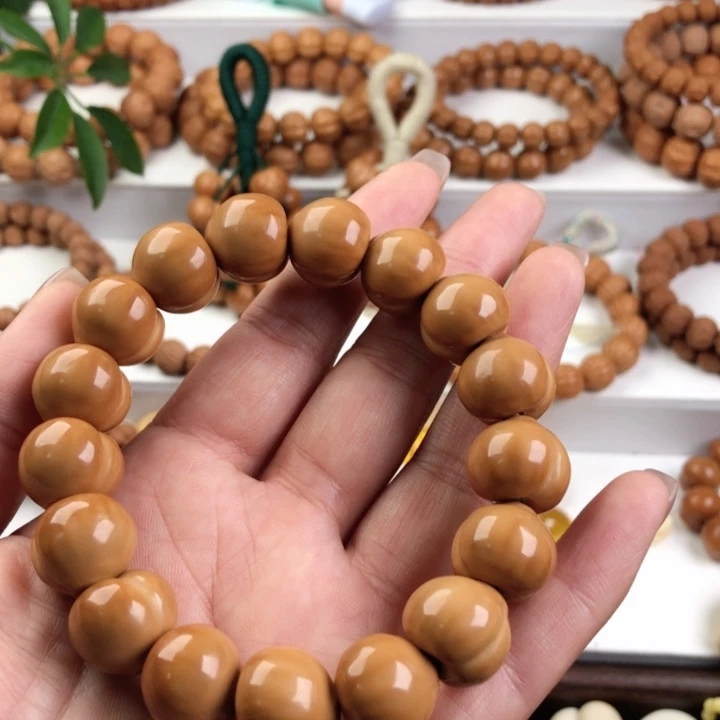 手串/手链核桃安**啦亮面屁桃猴头