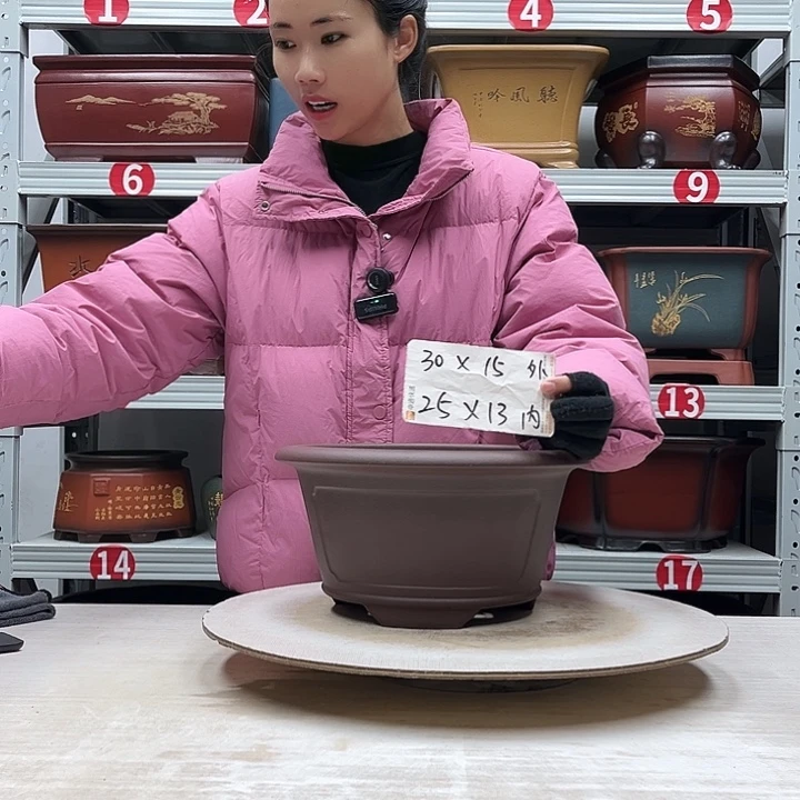 紫砂花盆紫砂花盆