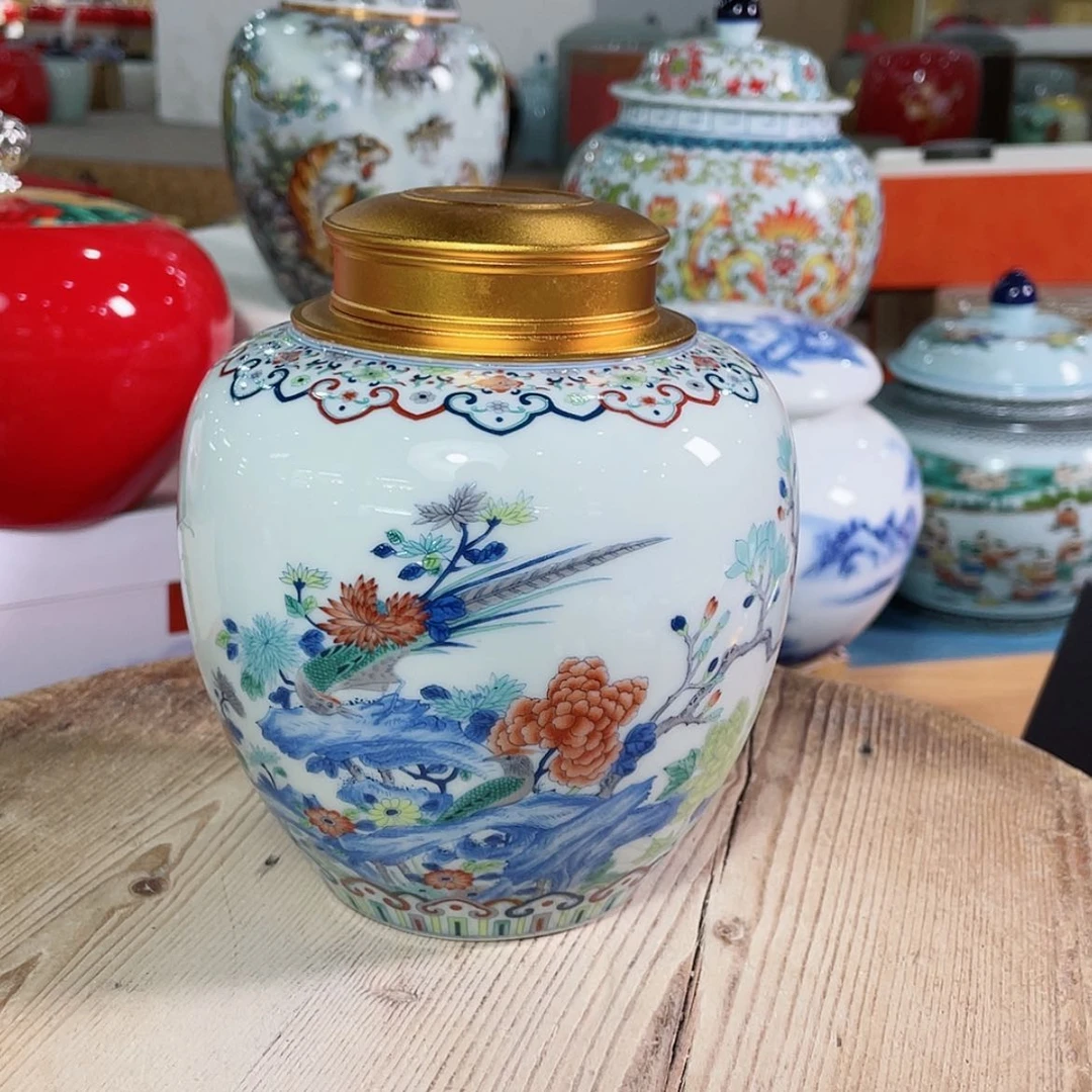 【闪购商品】罐陶瓷茶叶罐密封罐